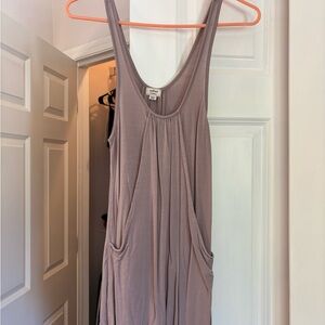 Wilfred Mauve Mini Dress